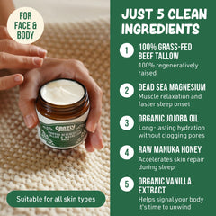 Grazly balm vainilla, aroma suave para piel sensible