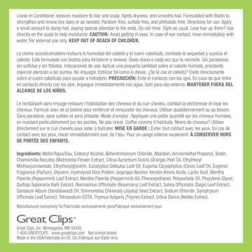 GREAT CLIPS Latitud: fórmula sin parabenos, sulfatos y ftalatos.
