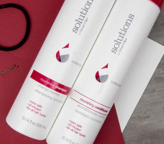 GREAT CLIPS Solutions Champú Nutritivo, espuma cremosa limpia sin irritar.