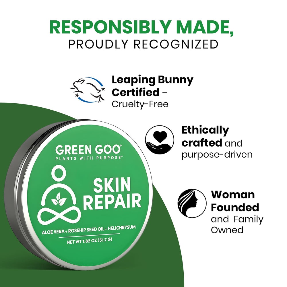 Green Goo Sans-cruauté: non testé sur les animaux