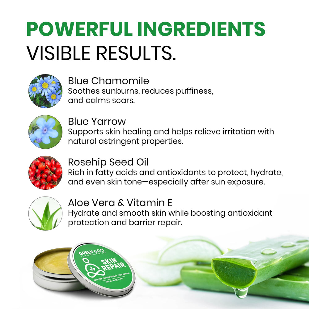 Green Goo Sans-parabens, formule naturelle