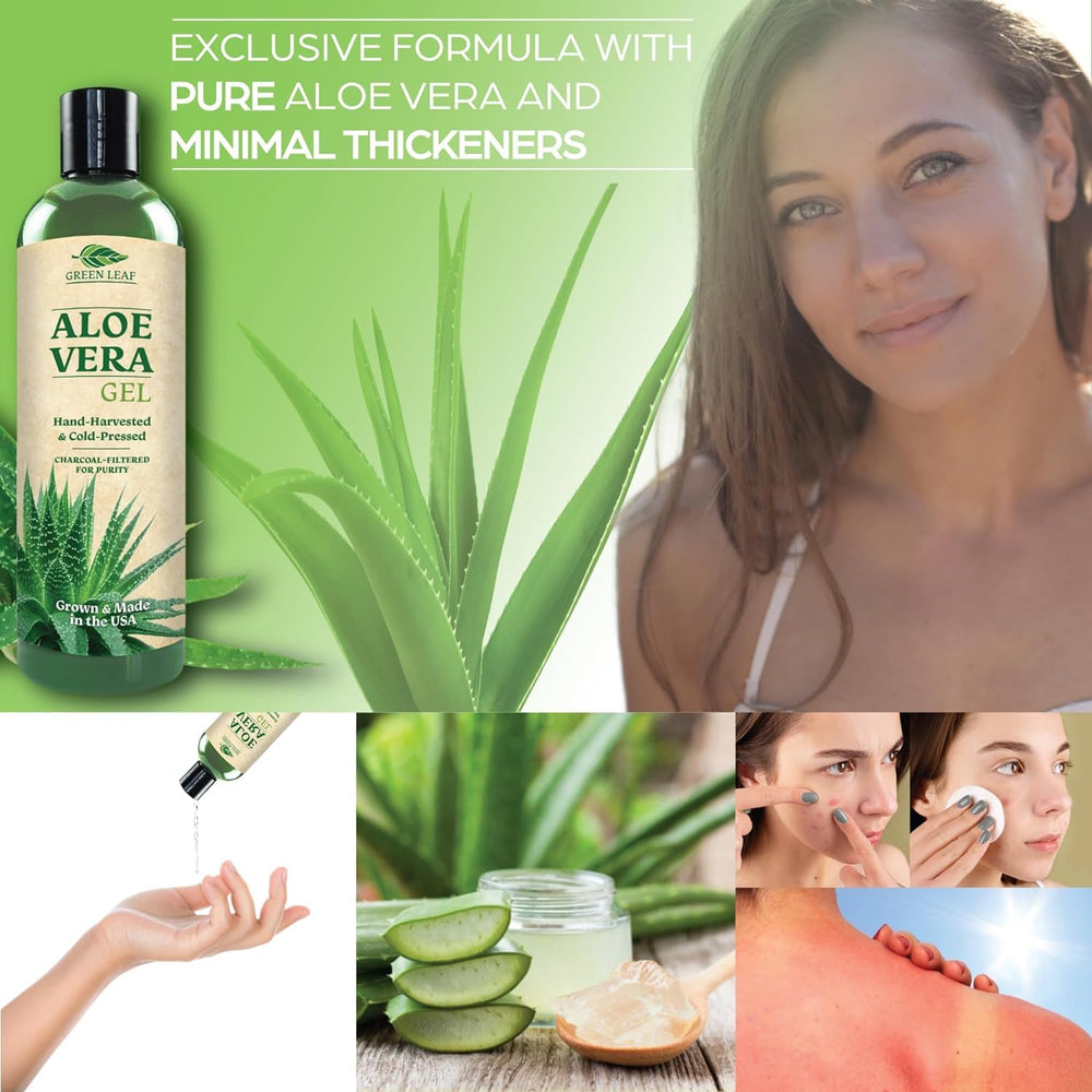 Uso tras afeitado para una sensación suave con Green Leaf Naturals.