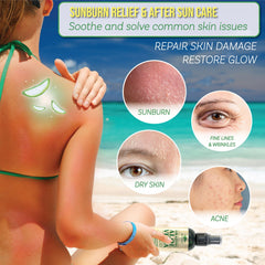Jugo prensado en frío Aloe Vera de Green Leaf Naturals para uso facial