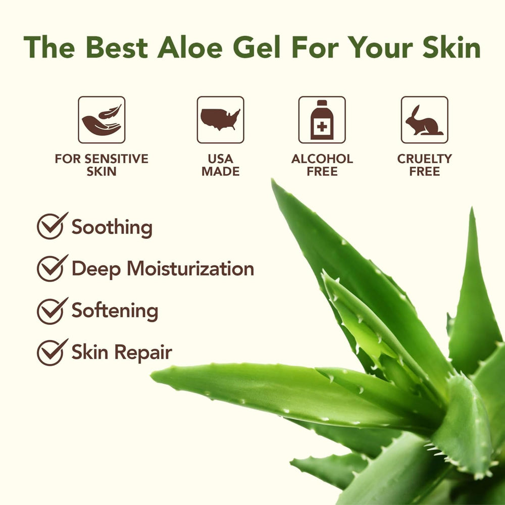 Green Leaf Naturals hojas aloe vera recién cortadas para mayor pureza