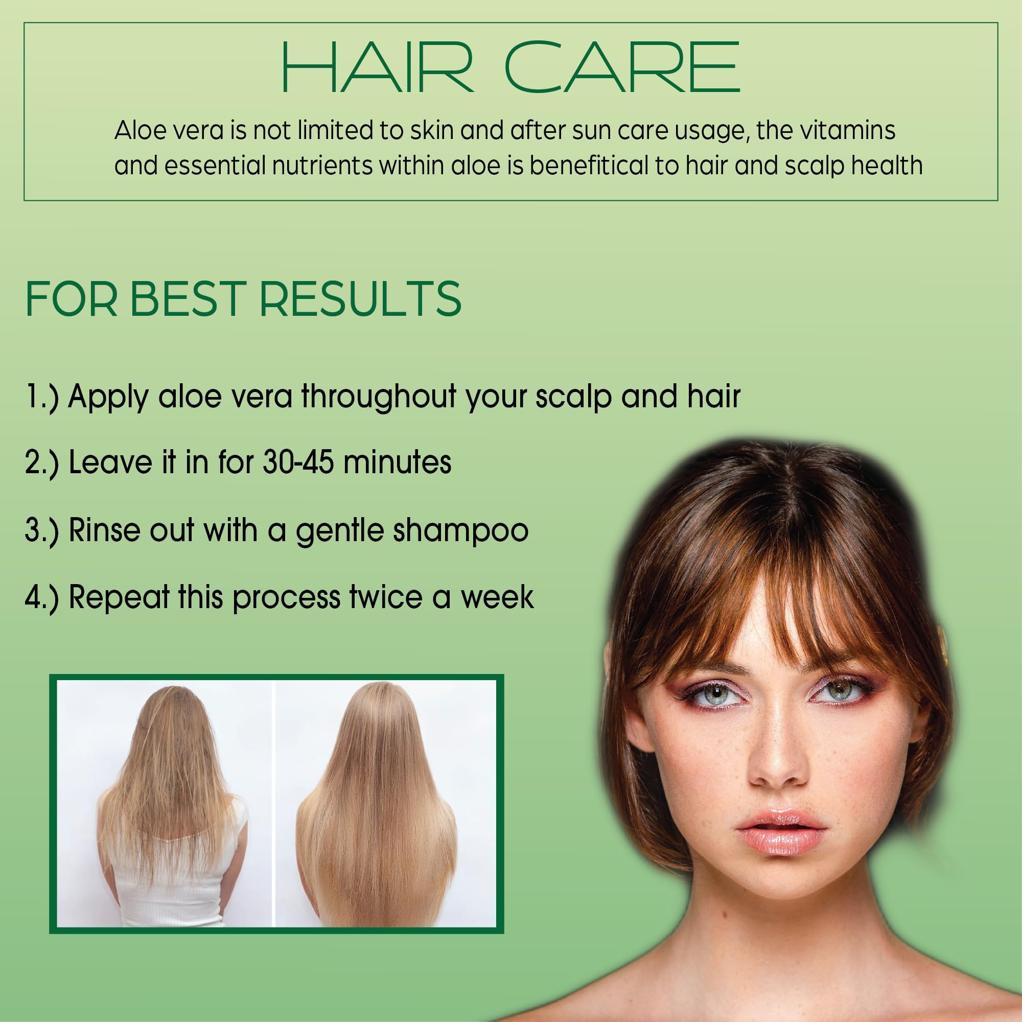 Green Leaf Naturals gel aloe vera para quemaduras leves e irritaciones