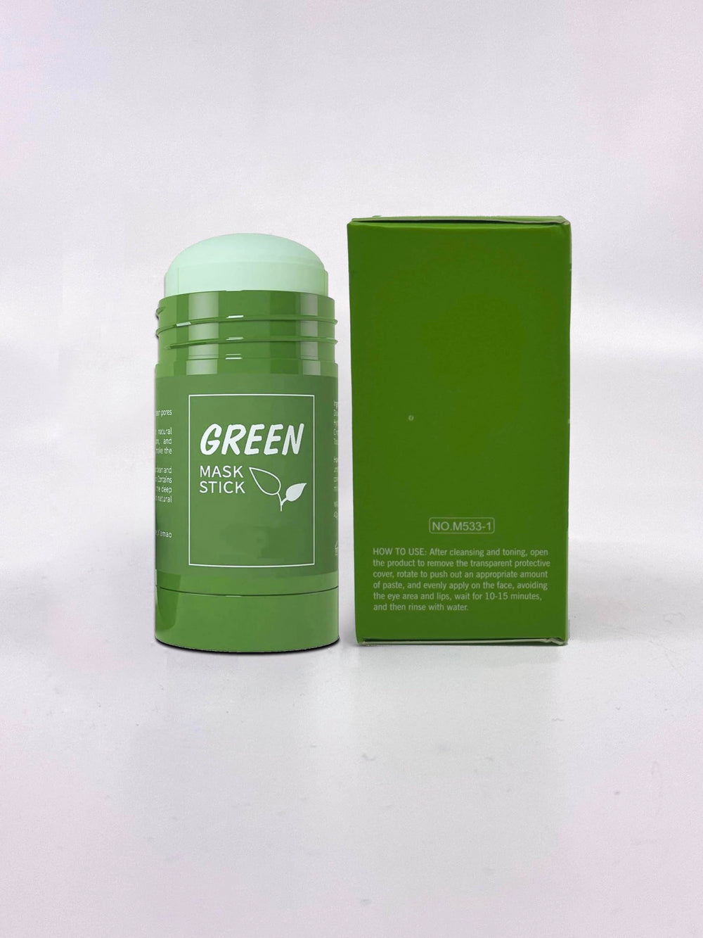 Green Mask Stick: compacto y práctico para llevar.