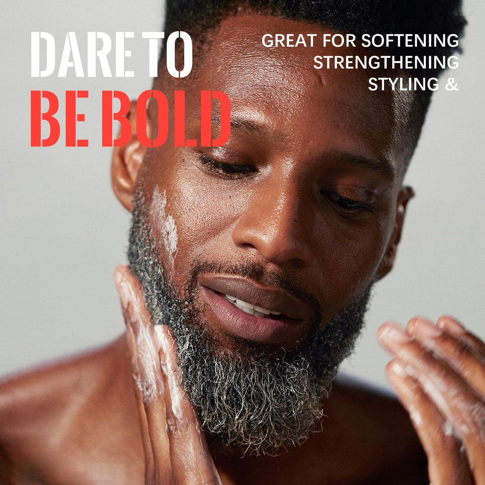 Green Tomato Apolo bálsamo negro para barba ayuda a suavizar y fortalecer la barba.