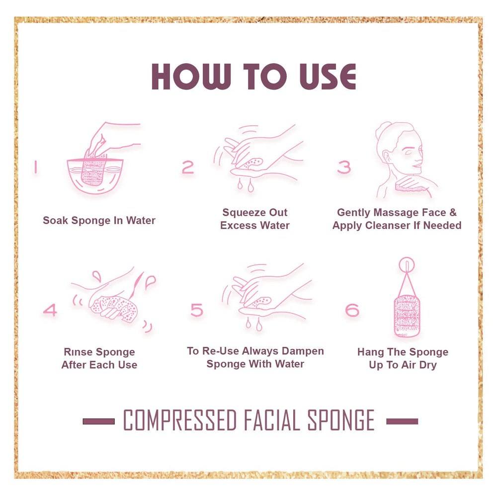 GreenBoll esponja facial en forma de corazón para cuidado diario.