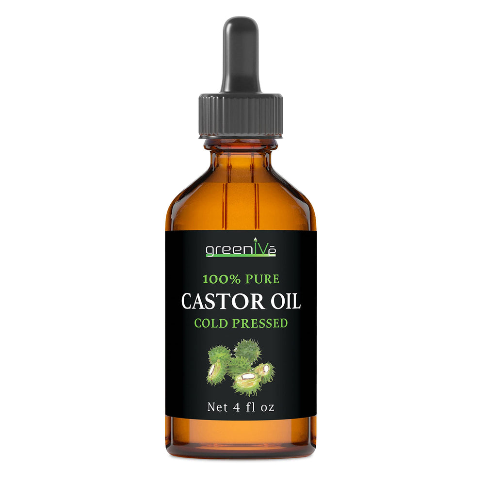 GreenIVe Aceite de ricino con aplicador para cejas, define y fortalece.