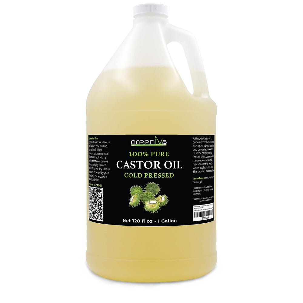 GreenIVe Aceite de ricino para pestañas con aplicador, posible crecimiento y densidad.