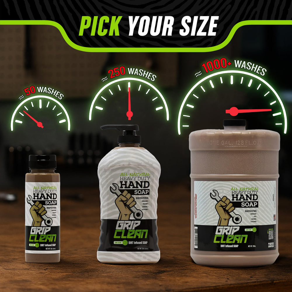 Grip Clean: manos limpias tras horas de trabajo