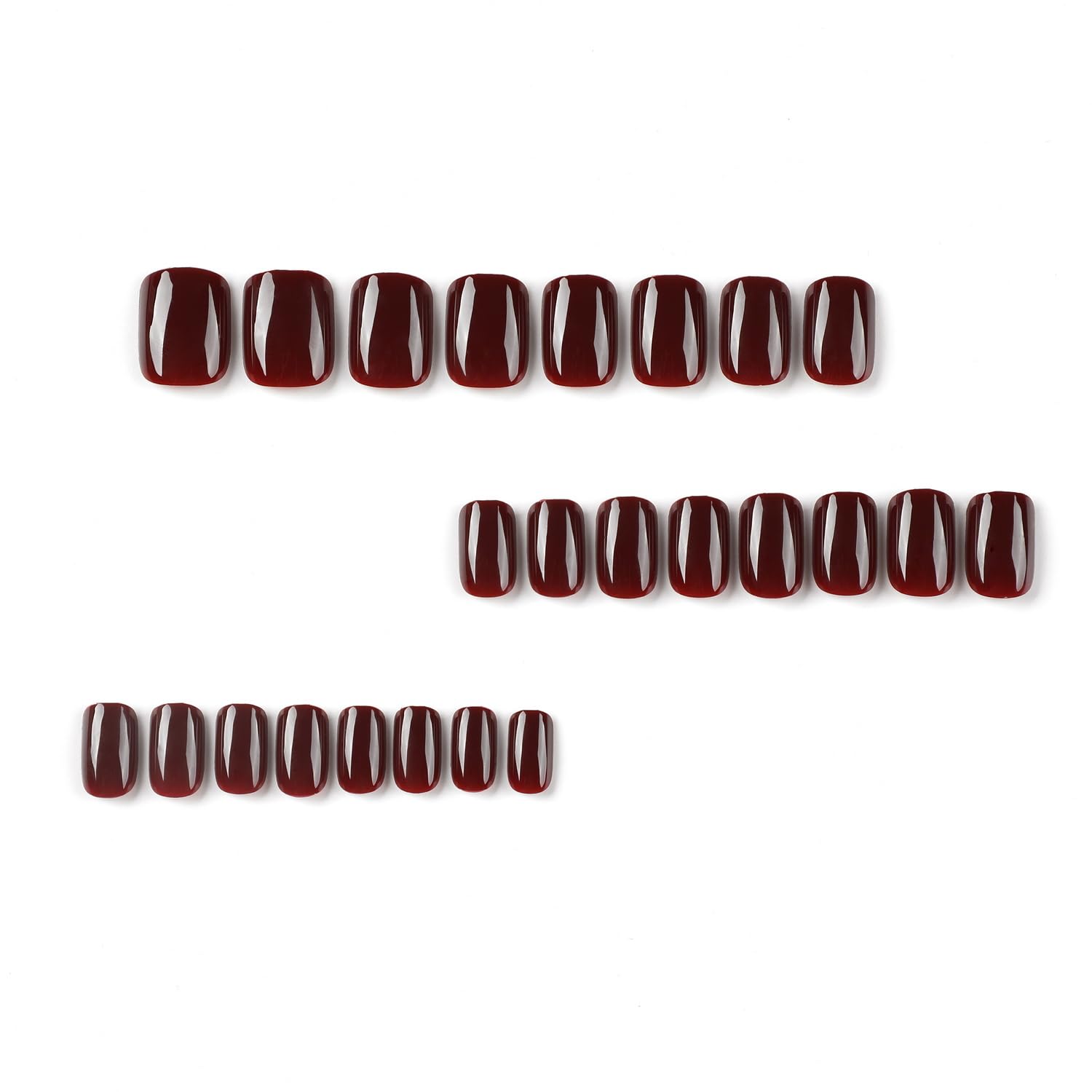 GRITOSE uñas prensadas con diseños para una manicura personalizada en casa.