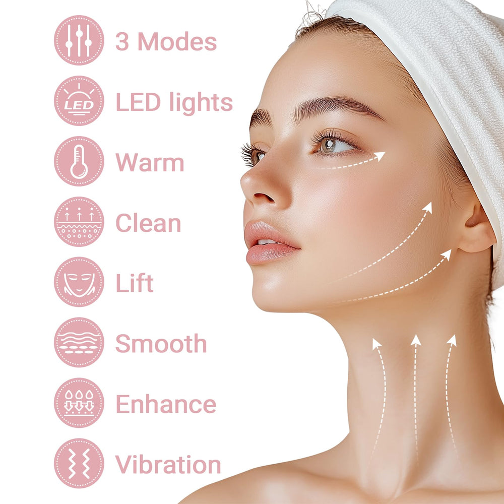 GroTawel diseño multifuncional para el cuidado del cuello y la cara