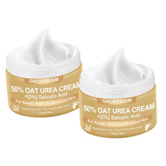 Grocerism Crema Urea 50% frente; piel suave e hidratada para uso diario