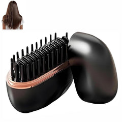 GROTOLY Mini Plancha-Cepillo con calentamiento rápido para uso diario