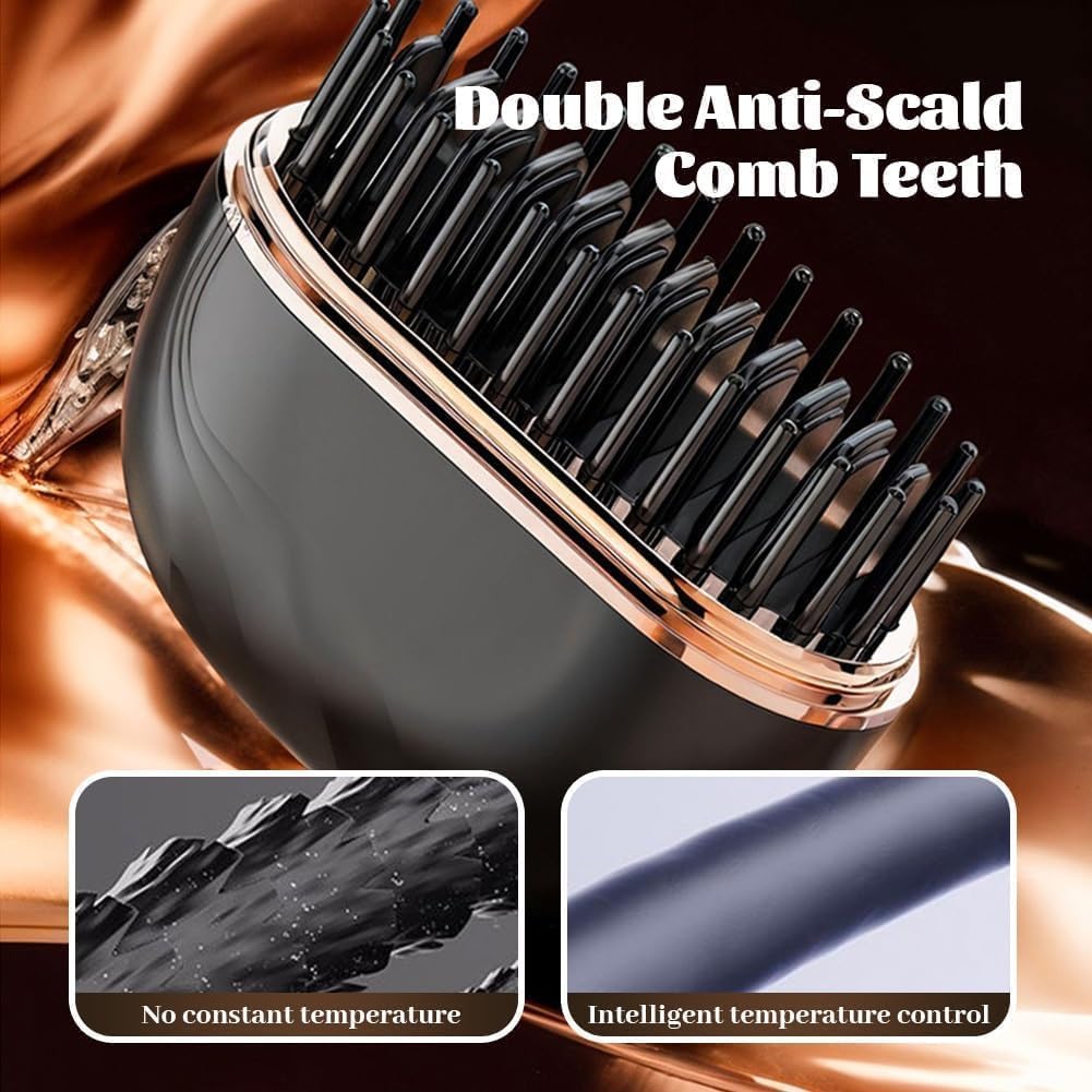 GROTOLY Mini Plancha-Cepillo ideal para llevar en la maleta