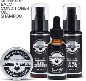 GROW ALPHA BEARD cepillo y peine para control del vello y definición