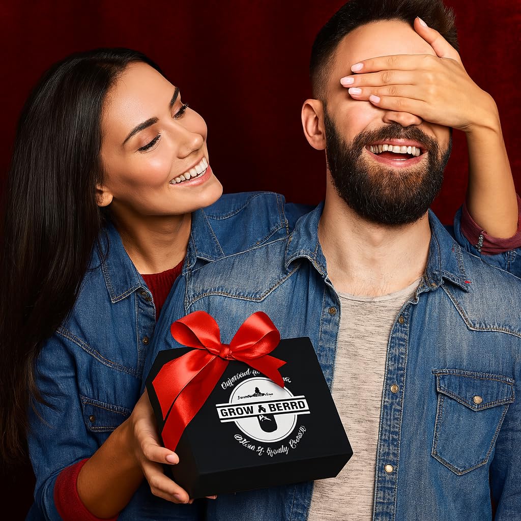 GROW ALPHA BEARD estuche regalo elegante para cualquier ocasión