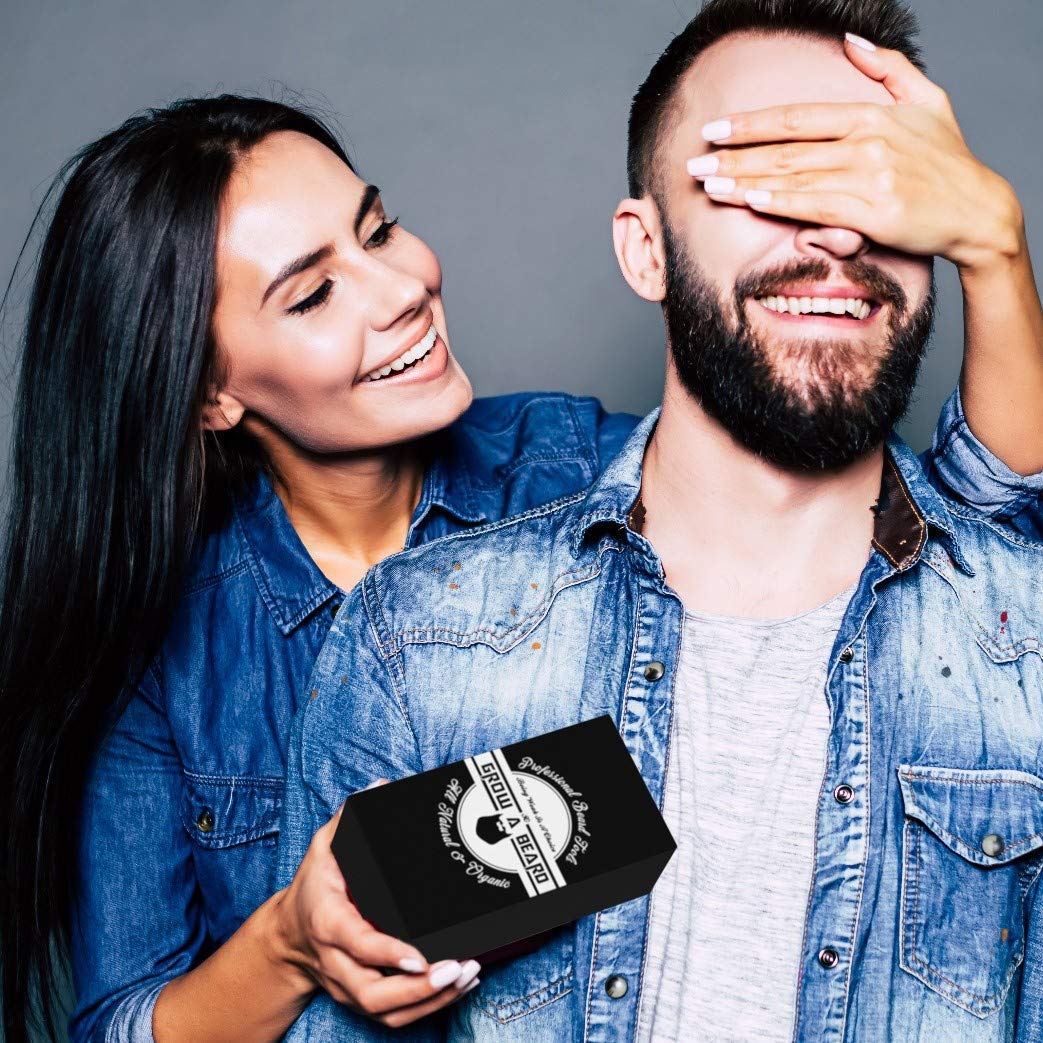 Tijeras de bigote Grow Alpha Beard de acero inoxidable para cortes precisos
