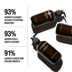 Grown Alchemist Energize Body Cleanser con manzanilla, bergamota y rosa, aroma agradable para la piel.