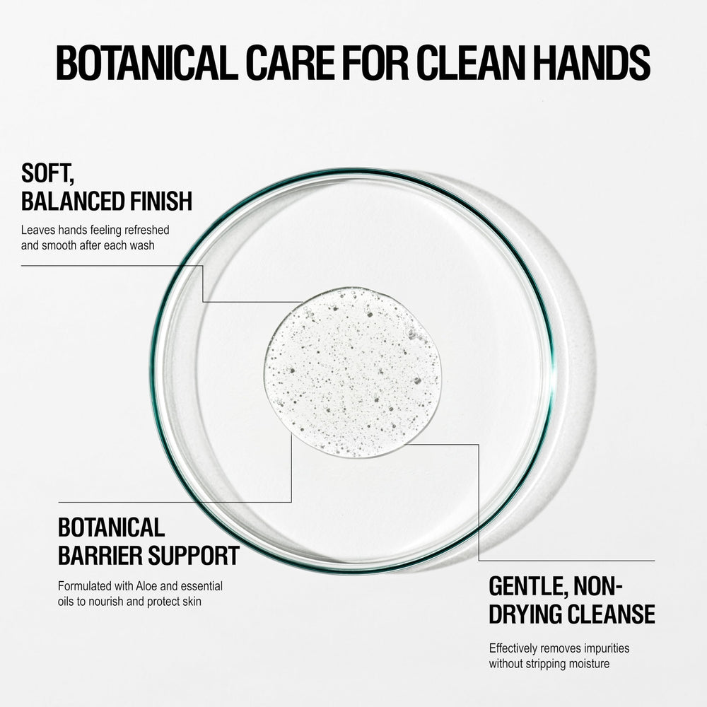 Grown Alchemist Revitalize Hand Wash pour action demonstrates controlled flow for kitchen or bathroom use