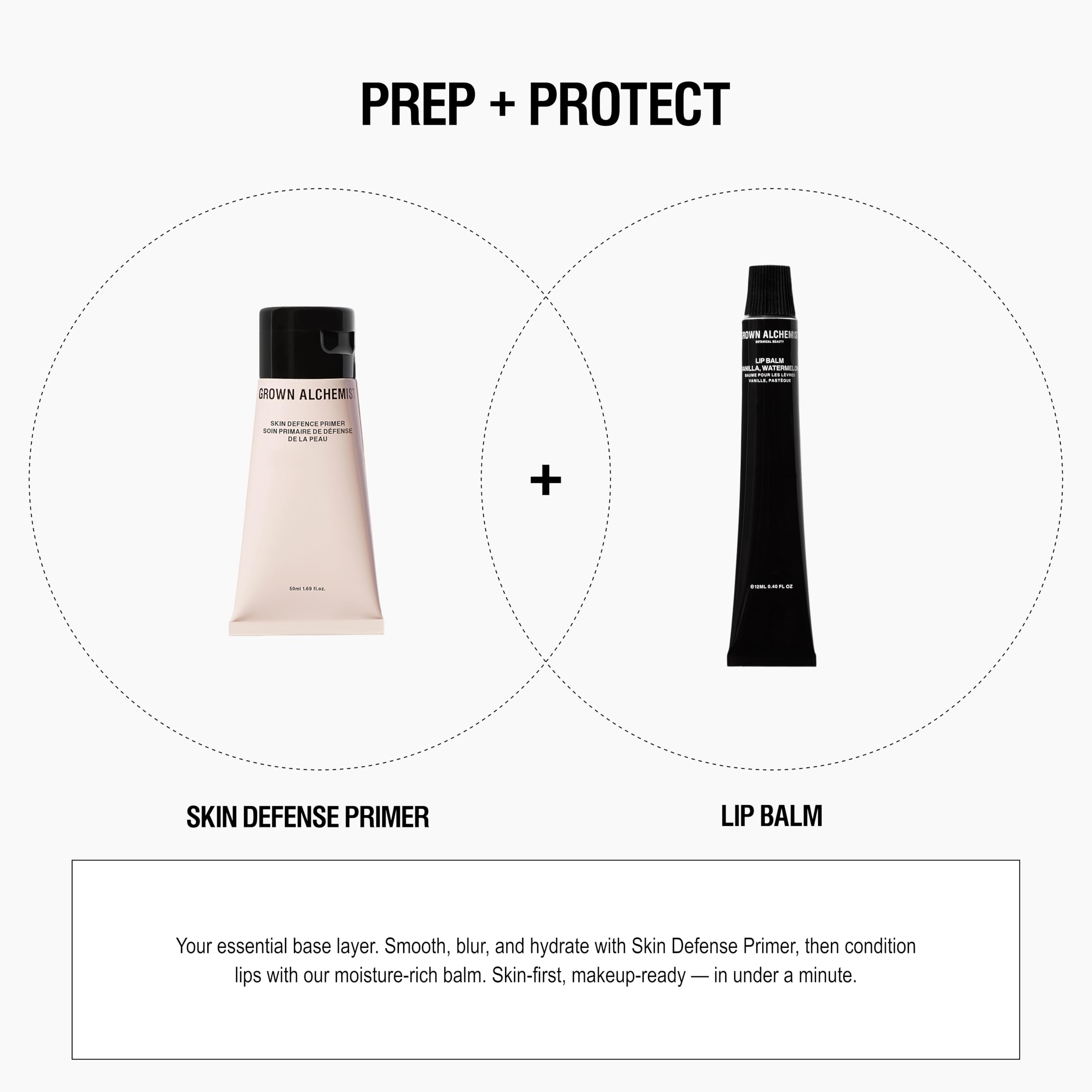 Grown Alchemist Skin Defense Primer, textura ligera que prepara la piel para base de maquillaje