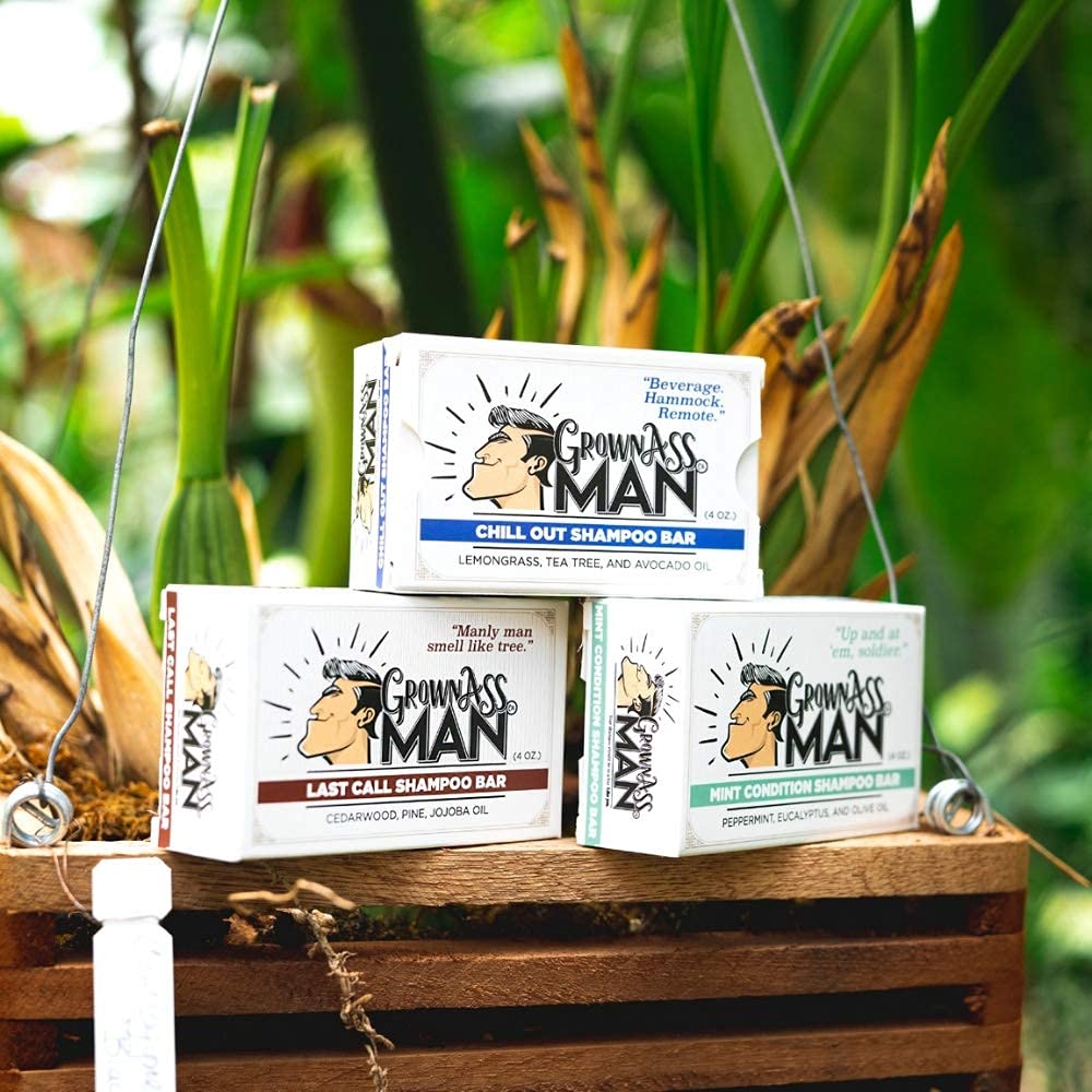 Grown Ass Man Co lavado corporal para piel suave y fresca.