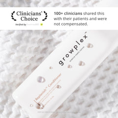 Growplex Replenish: ingredientes biotina y aceites nutren el cabello con uso regular.