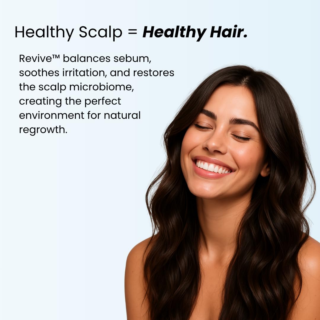 Growplex Revive – mousse légère lors du lavage des cheveux.