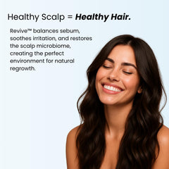 Growplex Revive – mousse légère lors du lavage des cheveux.