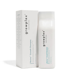 Growplex Revive Shampoing – bouteille prête pour un lavage quotidien, cheveux plus forts.