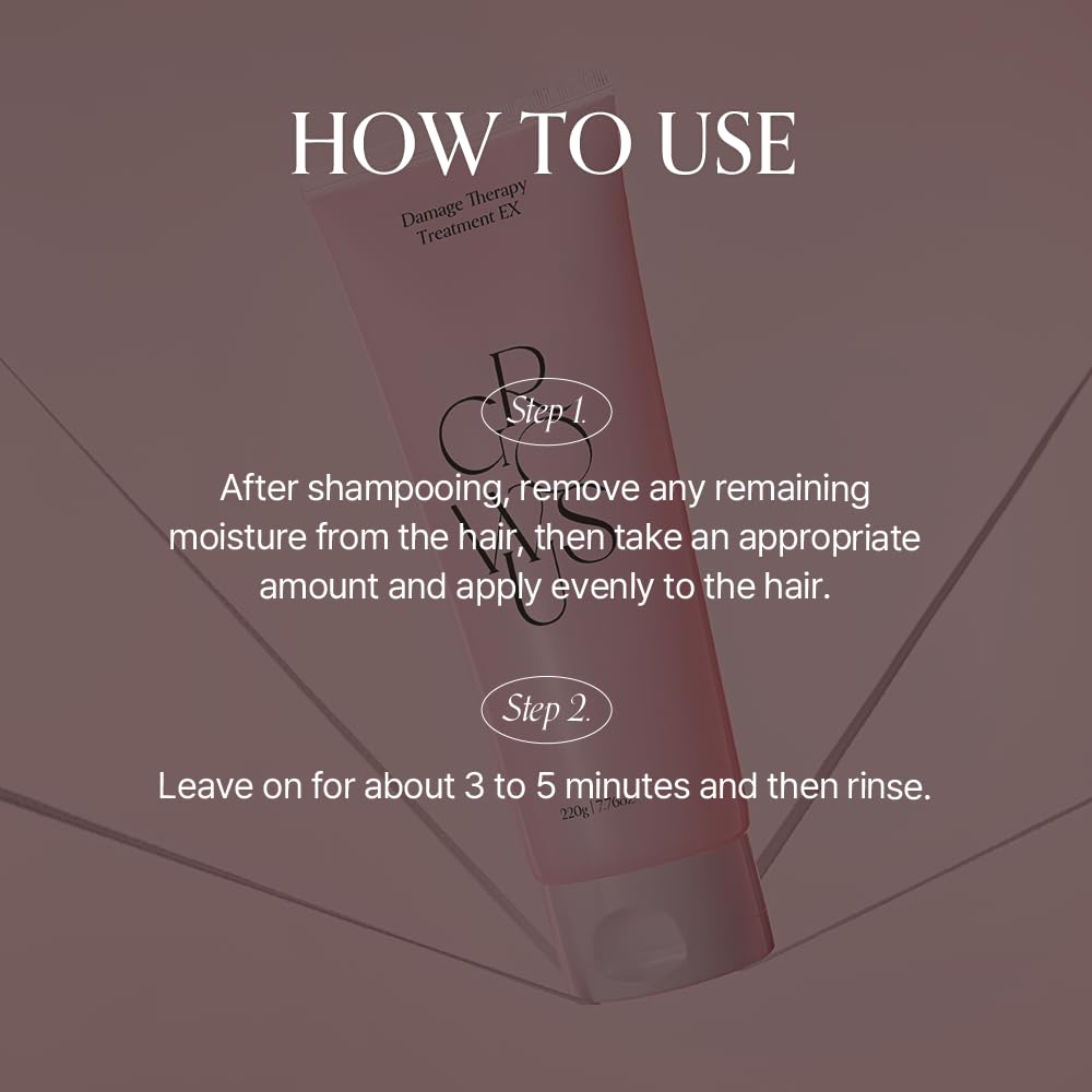 GROWUS Damage Therapy, control-encrespamiento, ayuda a mantener el peinado