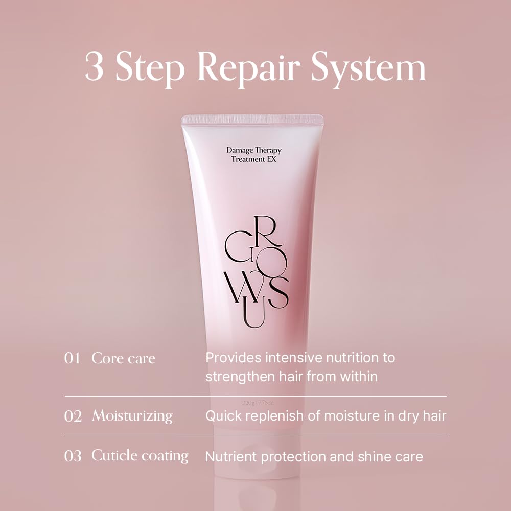 GROWUS Damage Therapy, textura-serum, desenreda y suaviza sin grasa
