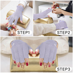 Guantes GSAFEME suaves para manos tras dormir, sensación duradera.