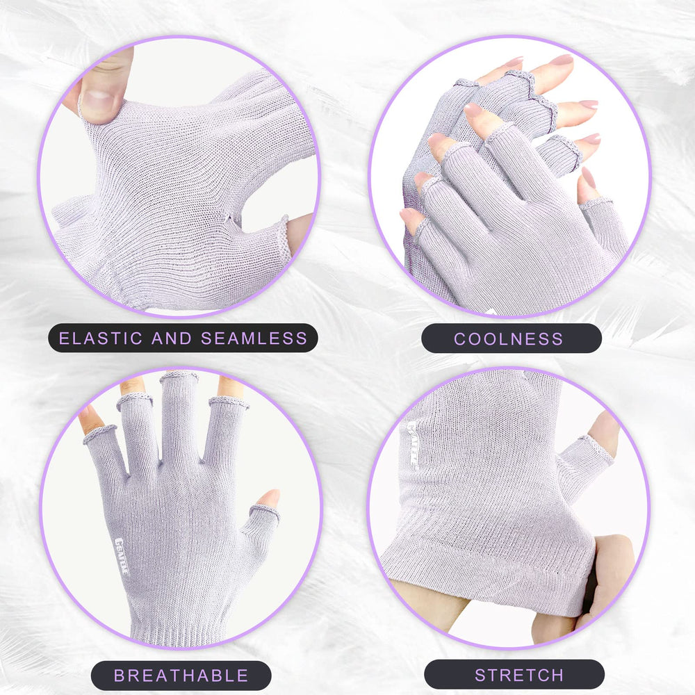 Guantes sin dedos GSAFEME para uso táctil, permiten usar el móvil sin quitarse.