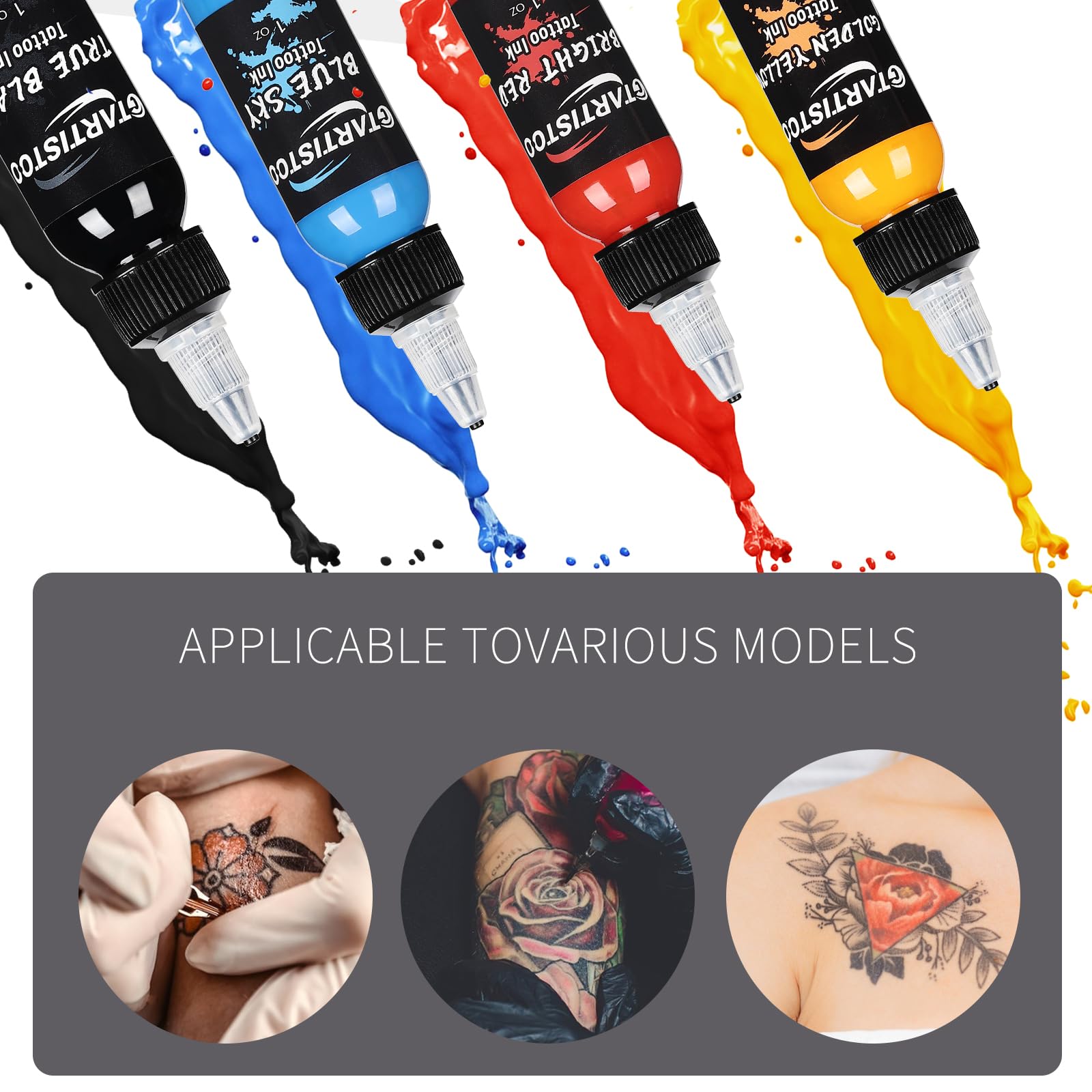 GTARTISTOO bouteille PET 30ml conviviale et réutilisable après ouverture