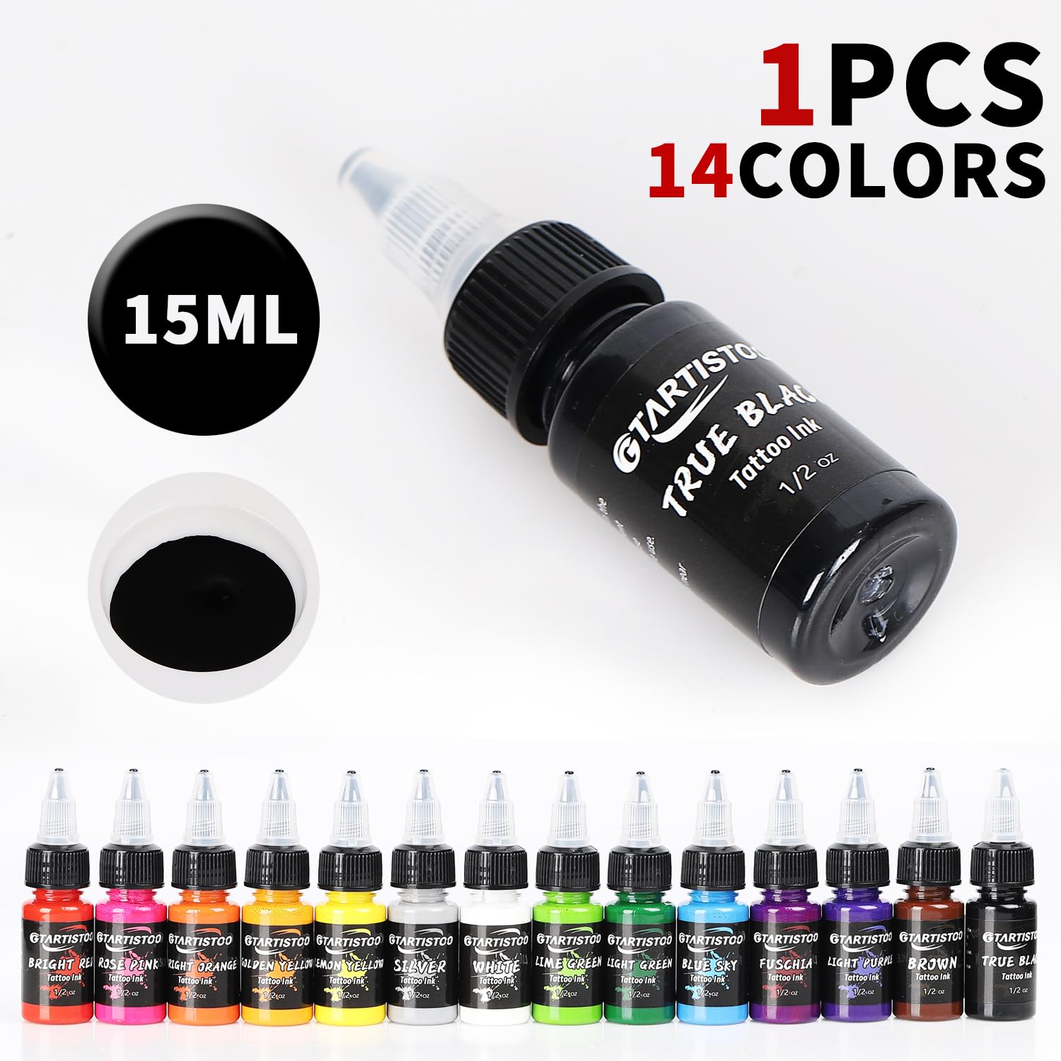 GTARTISTOO pigmentos de alta pureza aseguran colores vibrantes que destacan.