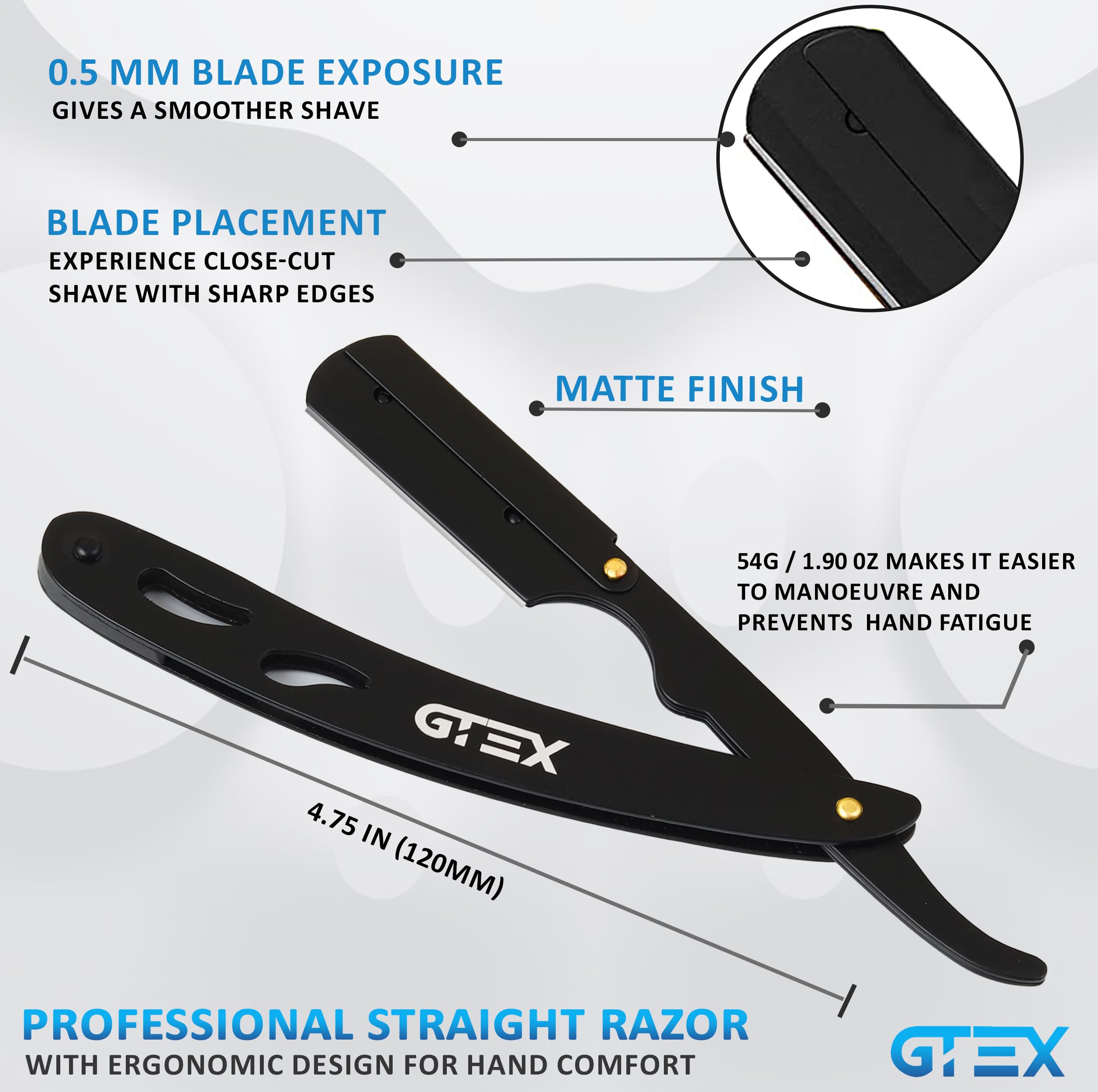 GTEX porta-cuchillas cuero profesional, organización eficiente