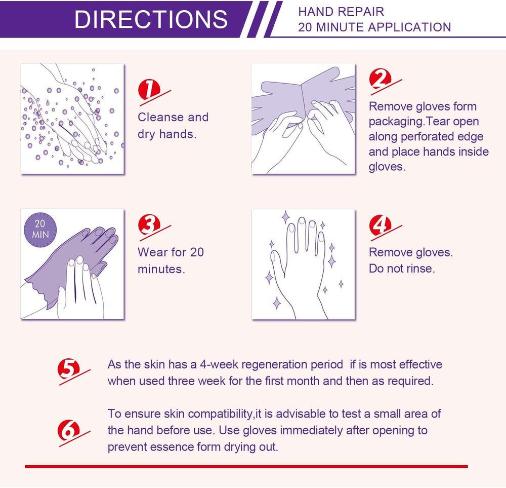 Guantes mascarilla Lavanda para manos: ajuste cómodo para mujeres y hombres.