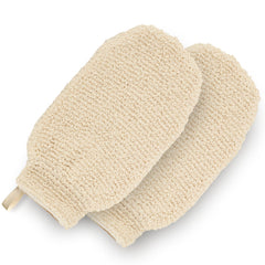Guantes GUARD&MARINE para exfoliación natural en la ducha, piel suave