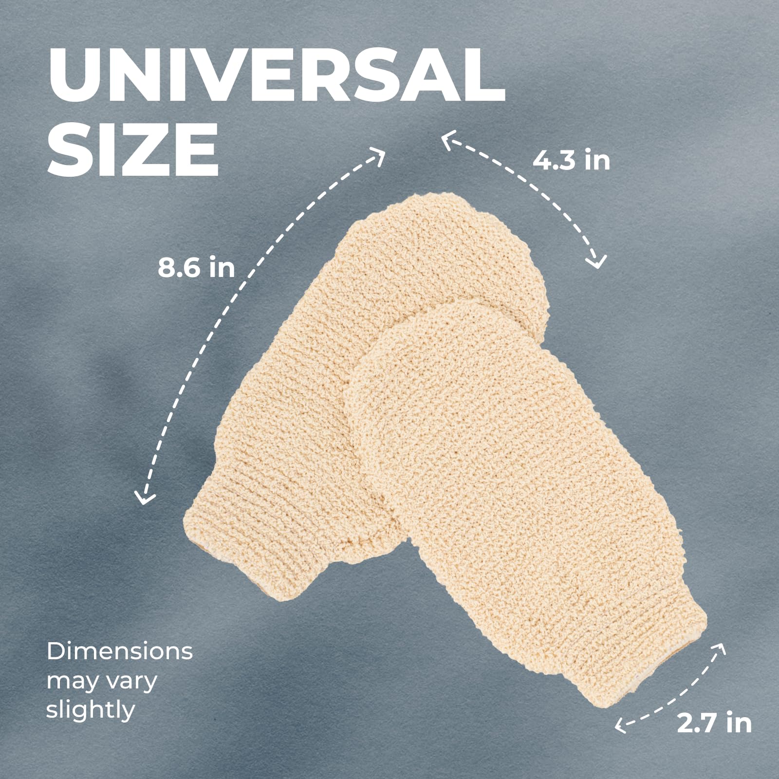 Guantes de ducha GUARD&MARINE, higiene fácil y secado rápido