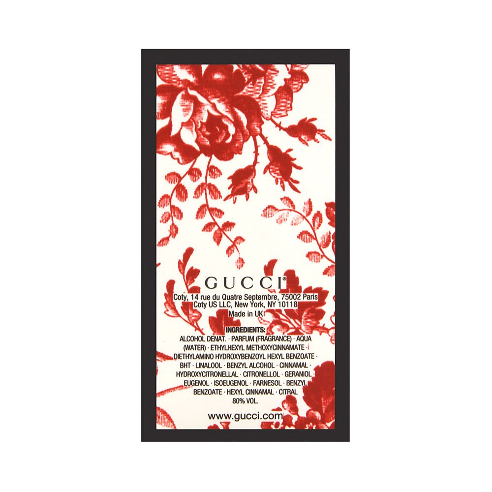 Gucci Bloom empaque y caja, diseño elegante para regalo o exhibición.