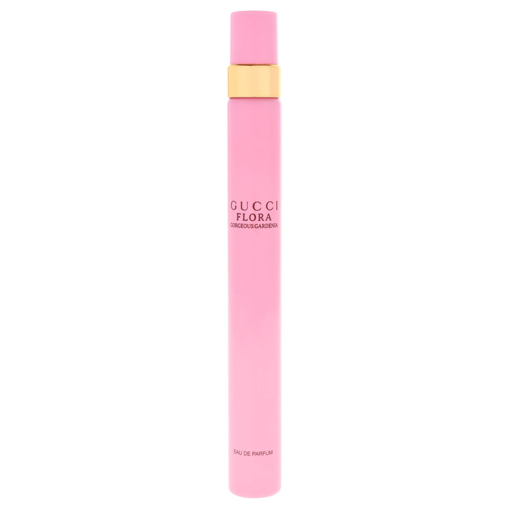 Gucci Flora Gorgeous Gardenia, atomizador portátil, perfecto para retoques durante el día.