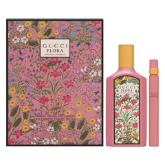 Gucci Flora Gorgeous Gardenia, botella de 3,3 oz y mini 0,33 oz, ideal para regalo