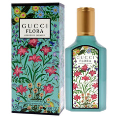 Gucci Flora Gorgeous Jasmine: empaque atractivo, ideal para regalo.