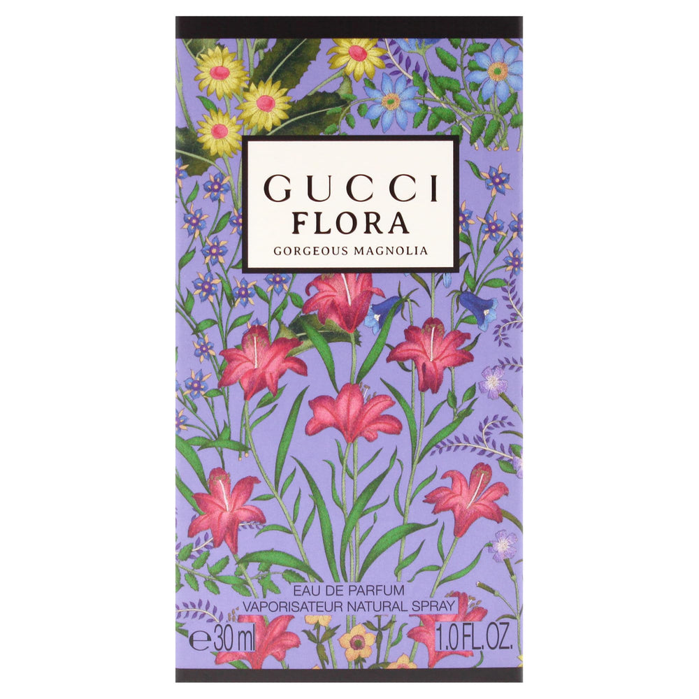 Prueba en la piel de Gucci Flora Magnolia Deslumbrante, notas florales suaves y envolventes