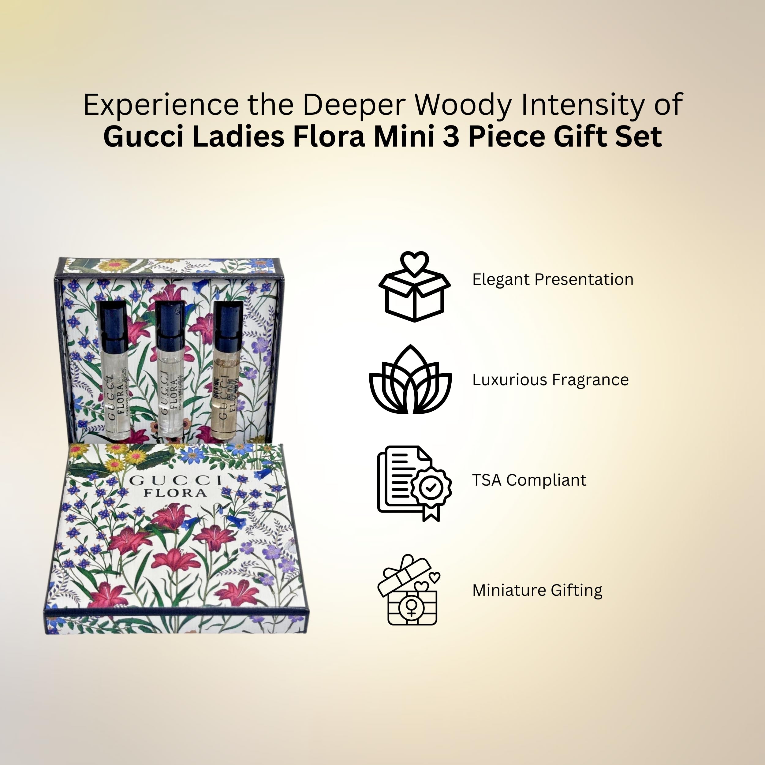 Gucci Flora Magnolia: spray portátil para viajes y bolso