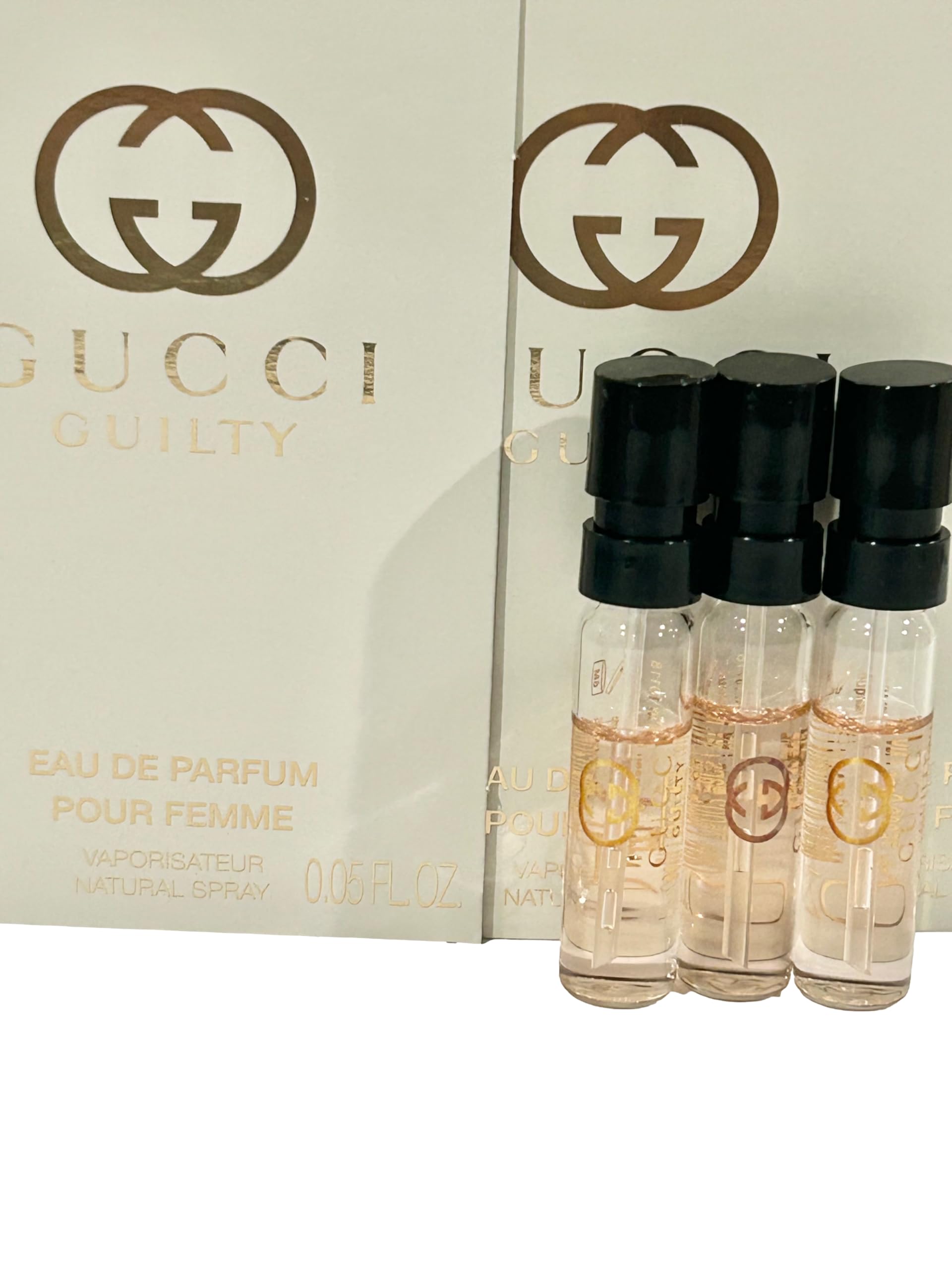 Gucci Guilty: miniatura de 1,5 ml para llevar en bolso.