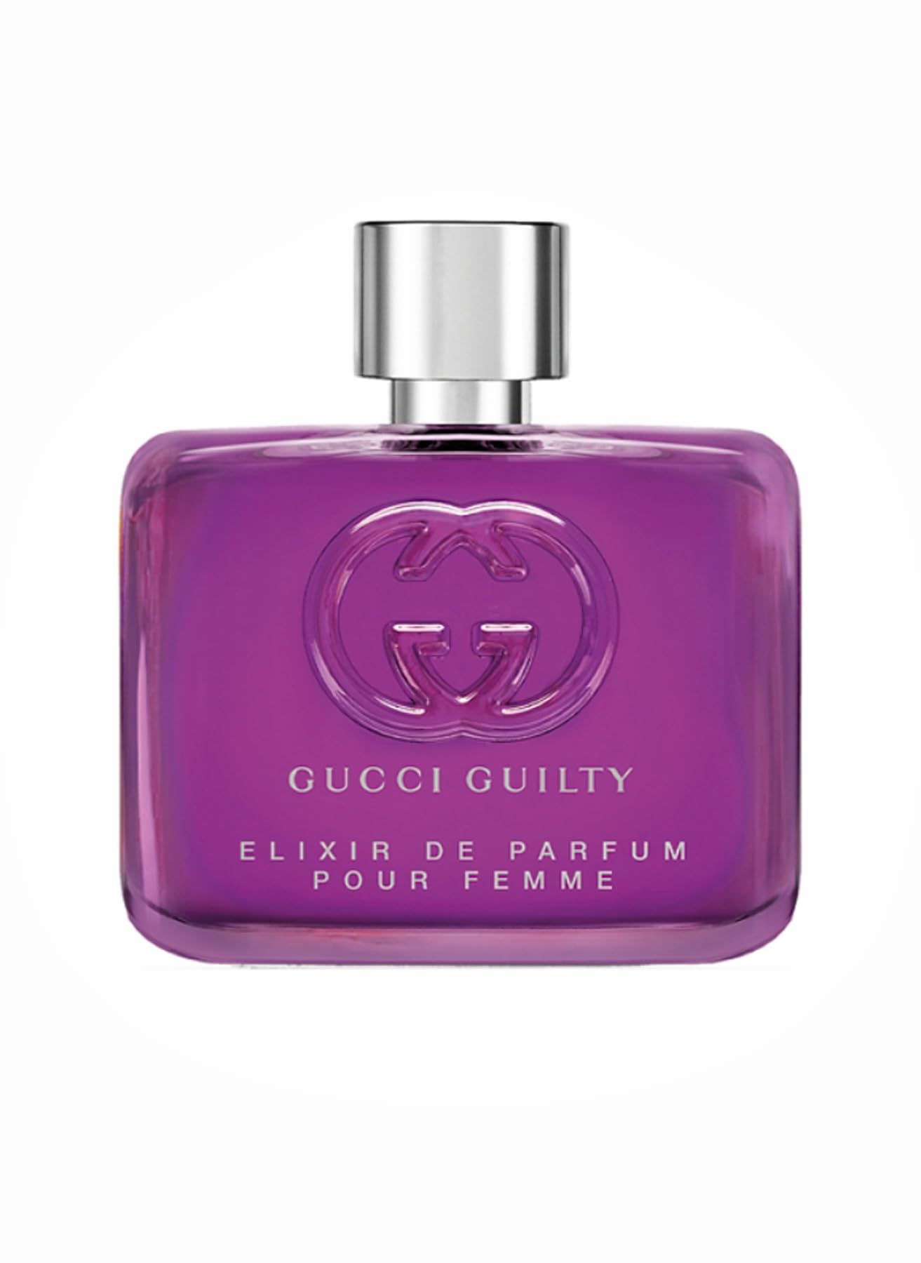 Gucci Guilty Elixir para Mujer, botella de 2 oz, aroma sofisticado para ocasiones.