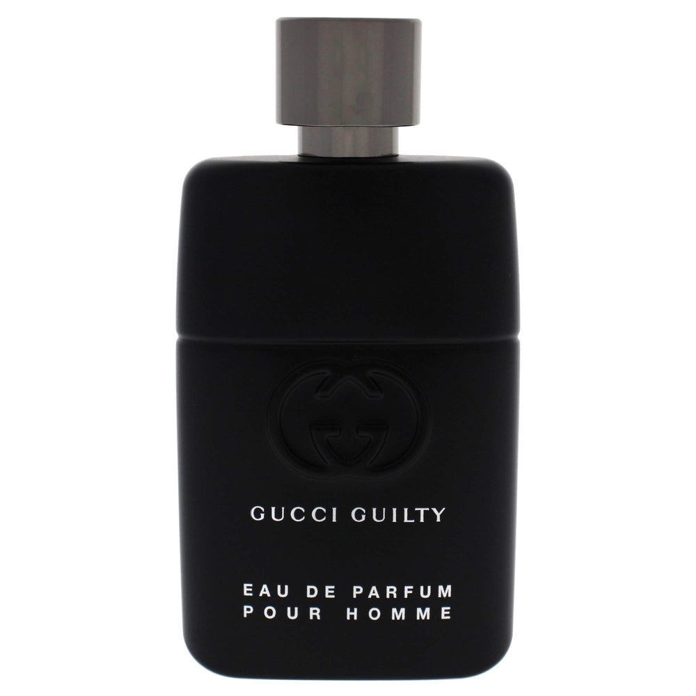 Gucci Guilty Pour Homme, etiqueta del frasco, aroma distintivo para ocasiones especiales.